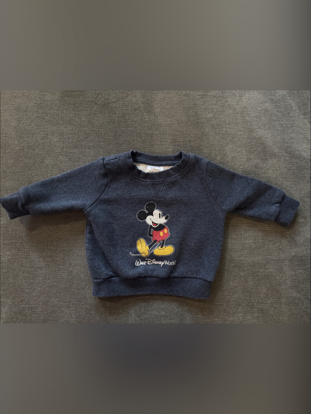 Disney World Mickey Mouse Sweatshirt 6-9 months
